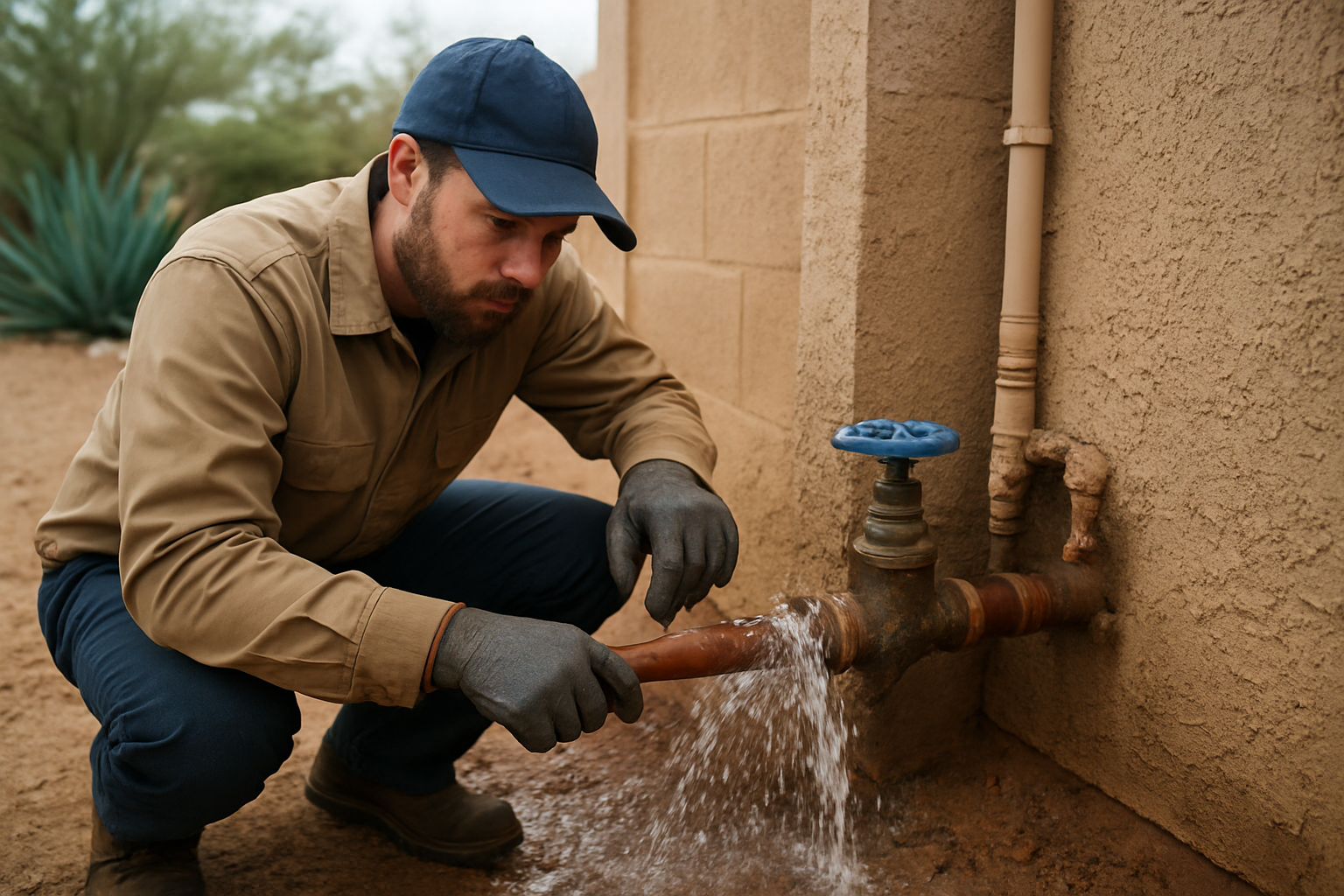 Burst Pipe Repair in Chandler